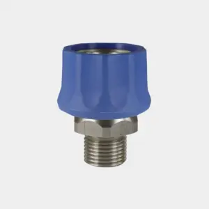Quick Coupling F St-3100 1/2" M Stainless Steel 60°