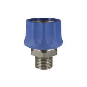 Quick Coupling F St-3100 1/4" M Stainless Steel 60°