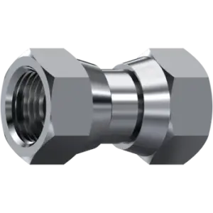 SWIVEL ADAPTOR F/F 1/2" BSP (60º) A316
