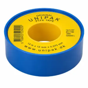 GJENGETEIP TEFLON 12MM X 12M