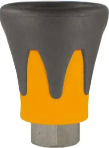 Nozzle Protector Stainless Steel ST-10 Black/Orange