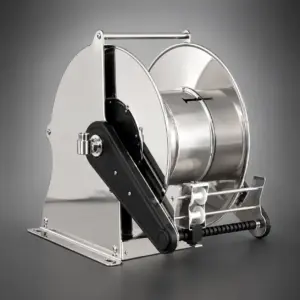 Hose Reel Hydraulic Stainless Steel 1/4" Hose 120M / 3/8" Hose 90M / 1/2" Hose 70M