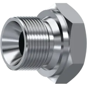 PLUG FIXED HEX BSP 1 1/2" 60º A316