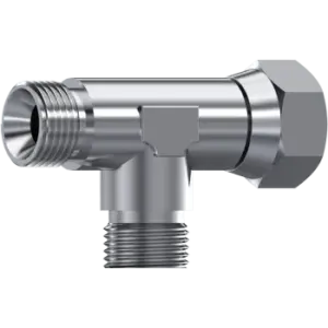 TEE BARREL 1 1/4" M/M/SWIVEL BSP (60º) A316