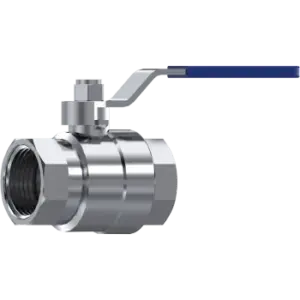 BALL VALVE 64BAR 3/8" FULL BORE PTFE SEAL A316
