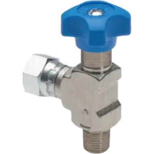 PRESSURE GAUGE PROTECTOR 90º 1/4" F/F CS