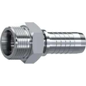 INS CES 1/4" - 08S MALE M16X1,5 A316