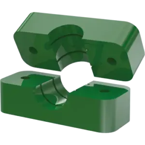 PIPECLAMP G1 8MM GREEN PP