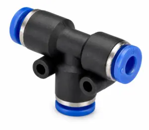 PUSH IN UNION T 4MM TECHNOPOLYMERIC