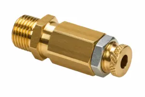 SAFETY VALVE 1/4" 13-16 BAR BRASS